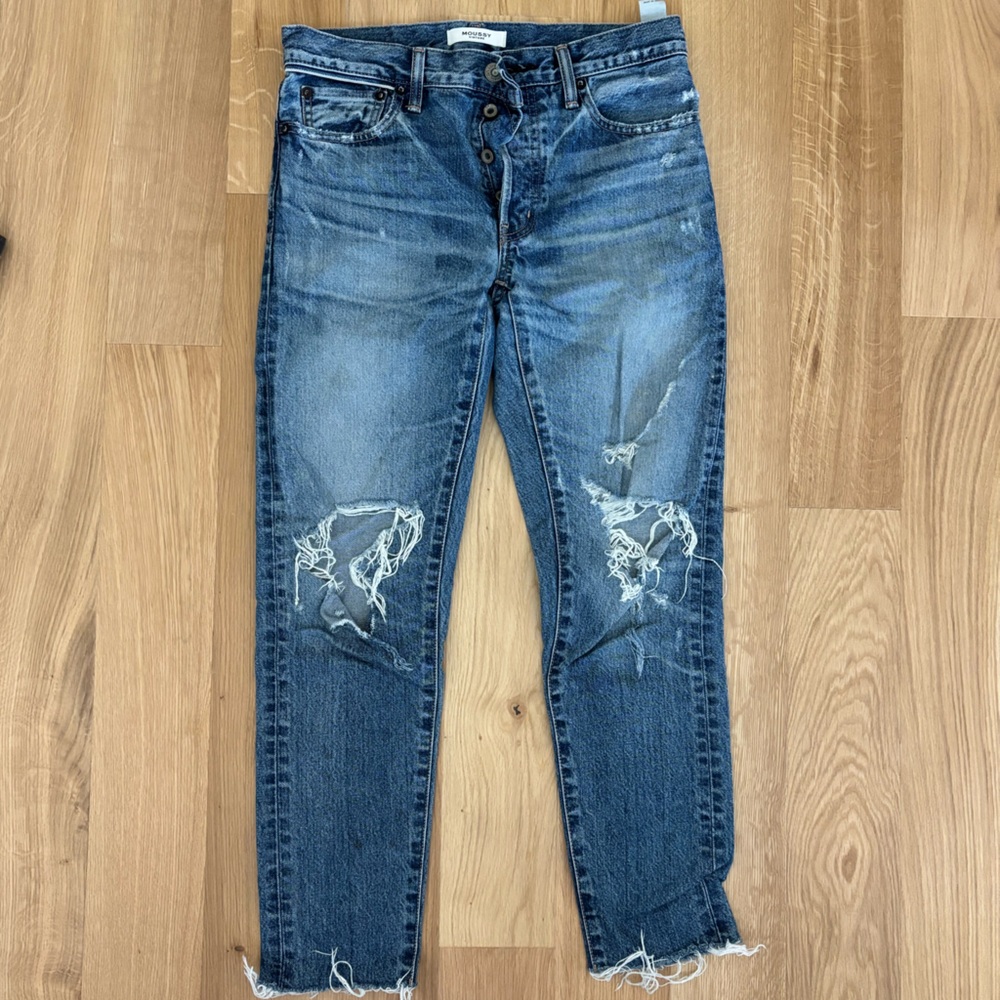 Moussy tapered jeans 26